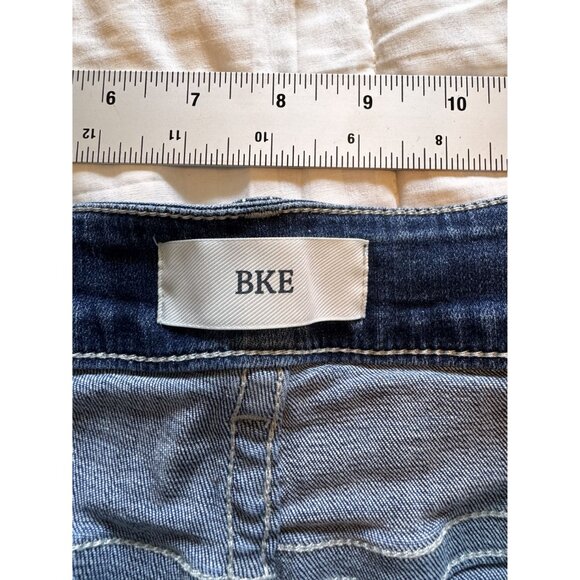 BKE Victoria Distressed Cutoff Denim Shorts Size 28 Womens Casual Summer Style - Picture 3 of 8